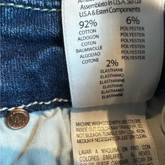 Mother denim The Looker high waisted jeans in Dark Graffiti size 24 women’s - Picture 8 of 8